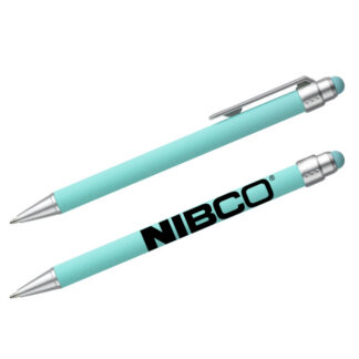 Lavon Ballpoint Pen & Stylus Soft Touch Pastel Blue